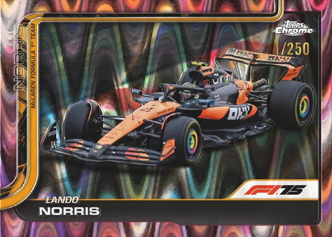 2025 Topps Chrome F1 Formula 1-6-Pack Blaster