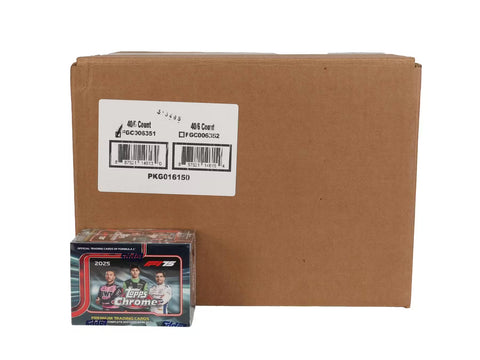 2025 Topps Chrome F1 Formula 1-6-Pack Blaster