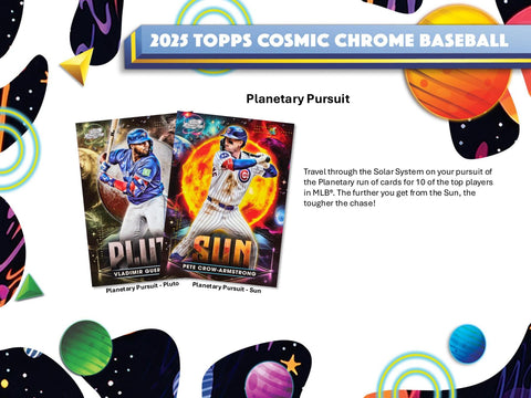 2025 Topps Cosmic Chrome Baseball Hobby