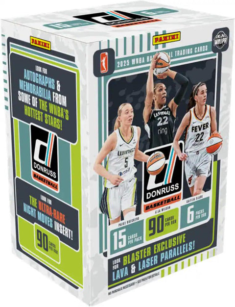 2025 Panini Donruss WNBA Basketball 6-Pack Blaster