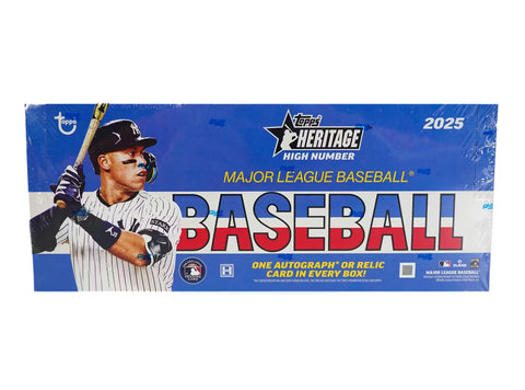 2025 Topps Heritage High Number Baseball Hobby