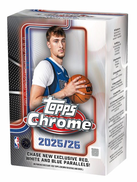 2025/26 Topps Chrome Basketball 7-Pack Blaster