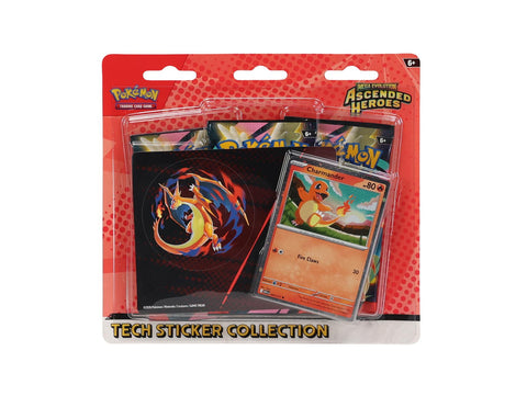Pokemon Mega Evolution: Ascended Heroes Tech Sticker Collection Blister