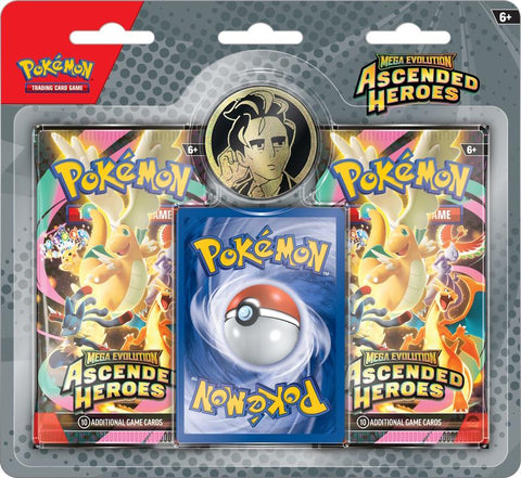 Pokemon Mega Evolution: Ascended Heroes Erika/Larry 2-Pack Blister