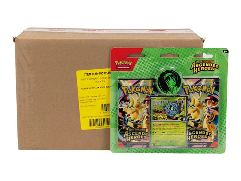 Pokemon Mega Evolution: Ascended Heroes Erika/Larry 2-Pack Blister