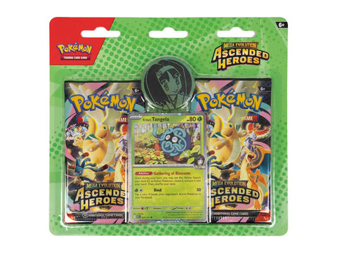 Pokemon Mega Evolution: Ascended Heroes Erika/Larry 2-Pack Blister