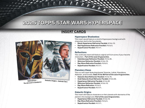 Star Wars Hyperspace Hobby (Topps 2025)