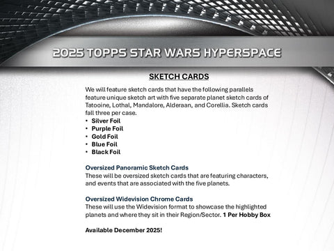 Star Wars Hyperspace Hobby (Topps 2025)