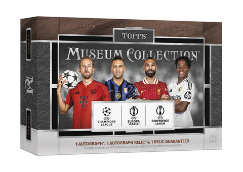 2024/25 Topps UEFA Club Competitions Museum Collection Soccer Hobby (Presell)