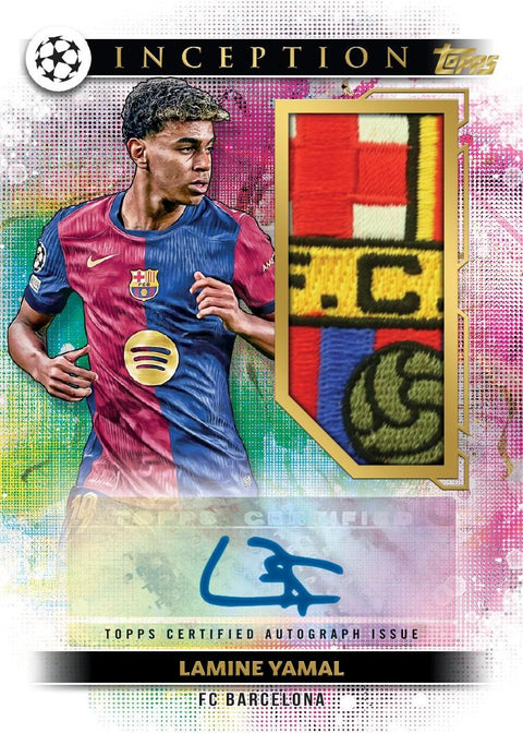 2024/25 Topps Inception UEFA Club Competitions Soccer Hobby (Presell)