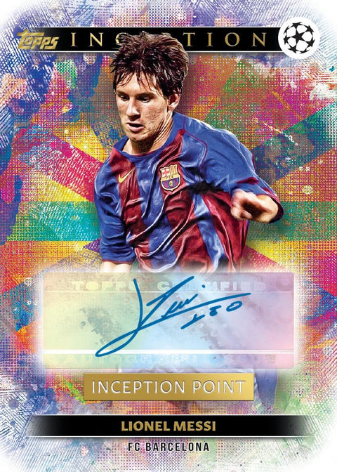 2024/25 Topps Inception UEFA Club Competitions Soccer Hobby (Presell)