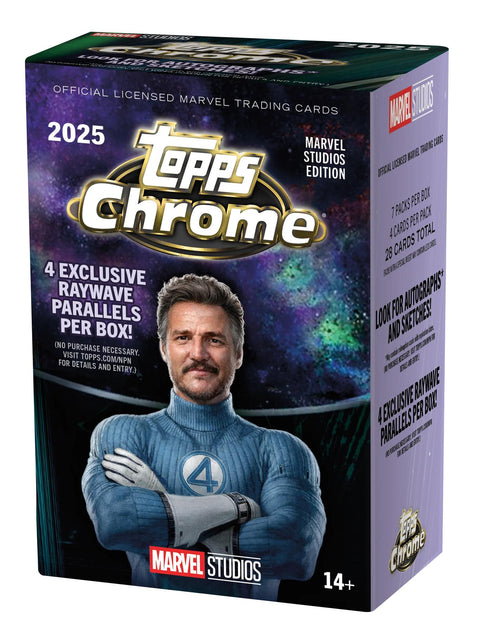 Marvel Studios Chrome 7-Pack Blaster (Topps 2024/25)