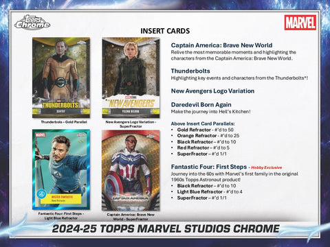 Marvel Studios Chrome 7-Pack Blaster (Topps 2024/25)