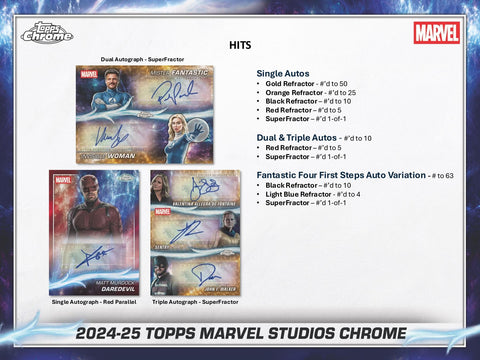 Marvel Studios Chrome 7-Pack Blaster (Topps 2024/25)