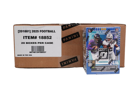 2025 Panini Donruss Optic Football 6-Pack Hobby Blaster (Blue Scope Parallels!)