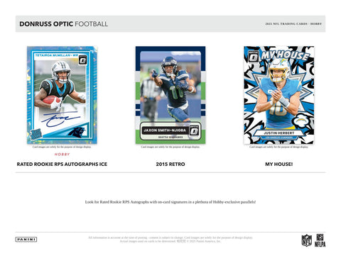 2025 Panini Donruss Optic Football Hobby