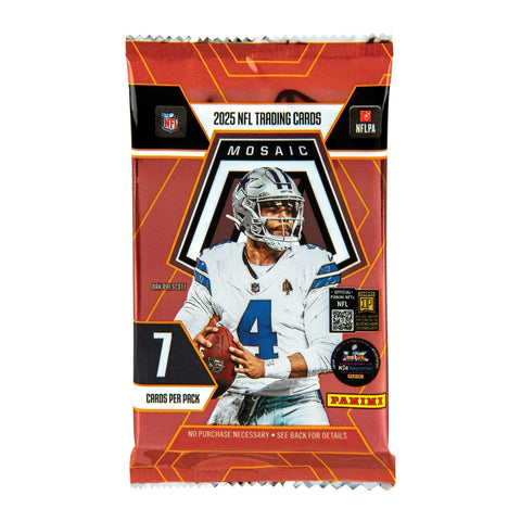 2025 Panini Mosaic Football Mega (Reactive Blue Parallels!)