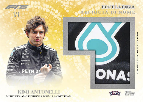 2025 Topps Formula 1 F1 Eccellenza Hobby Box