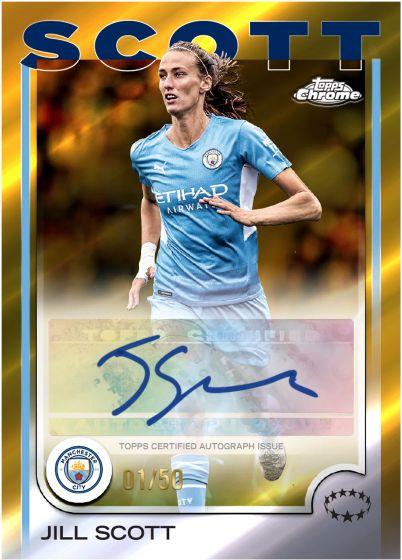 2024/25 Topps Chrome UEFA Women's Champions League Soccer Hobby