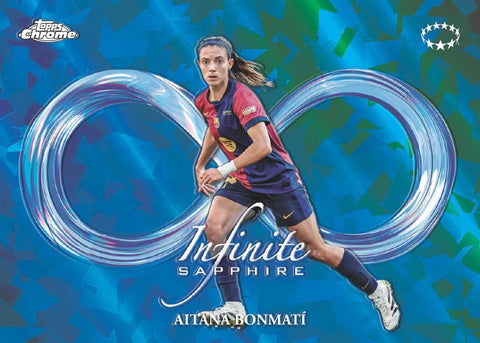 2024/25 Topps Chrome Sapphire UEFA Women's Champions League Soccer Hobby