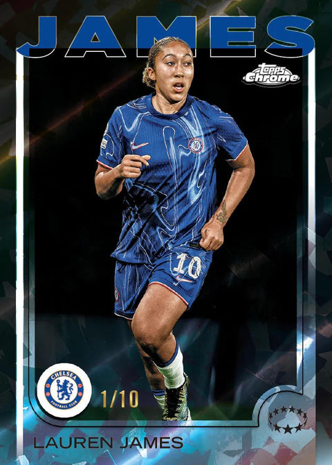 2024/25 Topps Chrome Sapphire UEFA Women's Champions League Soccer Hobby