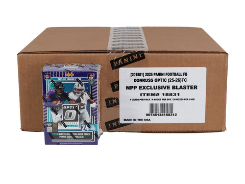 2025 Panini Donruss Optic Football 6-Pack Blaster (Purple Shock Parallels!)