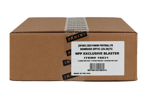2025 Panini Donruss Optic Football 6-Pack Blaster (Purple Shock Parallels!)