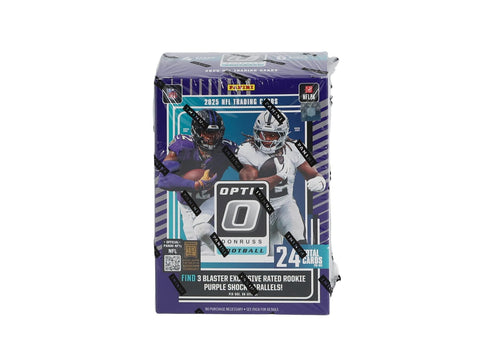 2025 Panini Donruss Optic Football 6-Pack Blaster (Purple Shock Parallels!)