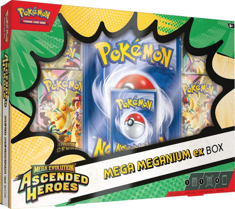 Pokemon Mega Evolution: Ascended Heroes Mega Meganium/Emboar/Feraligatr ex