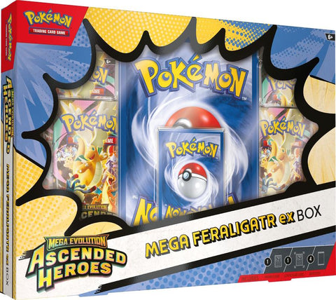 Pokemon Mega Evolution: Ascended Heroes Mega Meganium/Emboar/Feraligatr ex