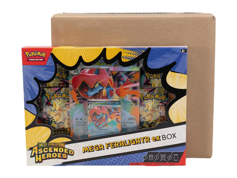 Pokemon Mega Evolution: Ascended Heroes Mega Meganium/Emboar/Feraligatr ex