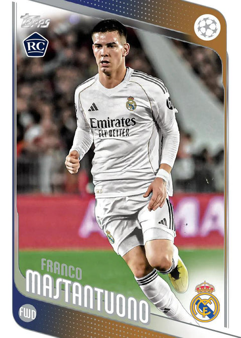 2025/26 Topps UEFA Club Competitions Soccer Hobby