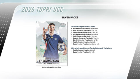 2025/26 Topps UEFA Club Competitions Soccer Hobby