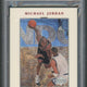 1999 UD Master Collection Michael Jordan #XVII /500 PSA 9