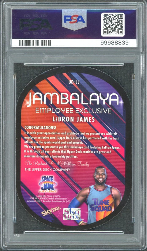 2023 Employee Exclusive LeBron James Jambalaya PSA 8