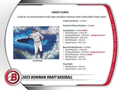 2025 Bowman Draft Baseball Hobby Jumbo
