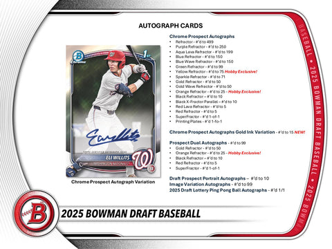 2025 Bowman Draft Baseball Hobby Jumbo