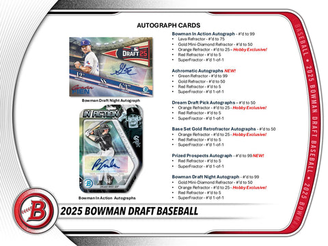 2025 Bowman Draft Baseball Hobby Jumbo