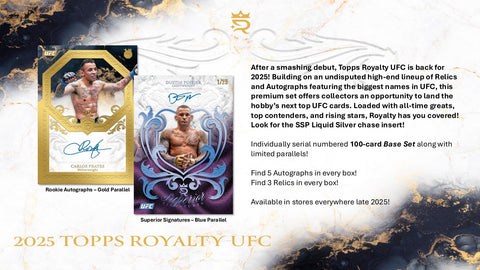2025 Topps Royalty UFC Hobby (Presell)