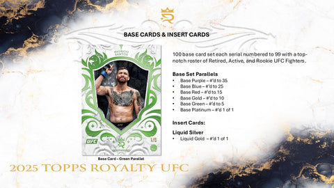 2025 Topps Royalty UFC Hobby (Presell)