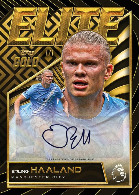 2025/26 Topps Gold Premier League EPL Soccer Hobby