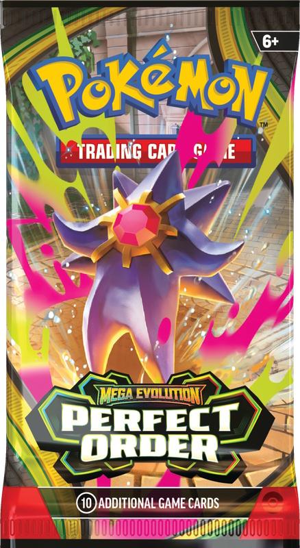 Pokemon Mega Evolution: Perfect Order 6-Pack Booster Bundle