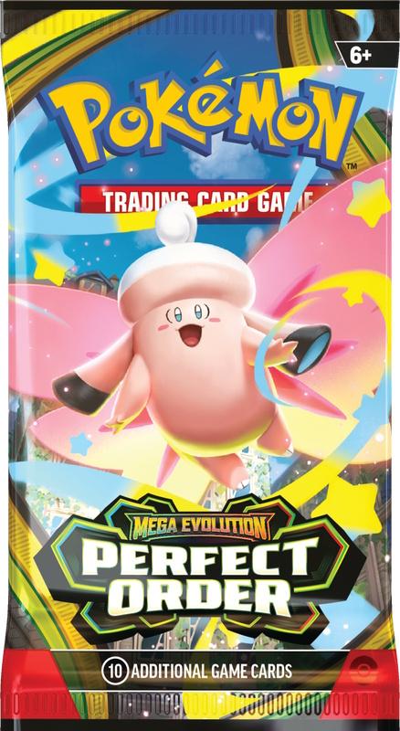 Pokemon Mega Evolution: Perfect Order 6-Pack Booster Bundle