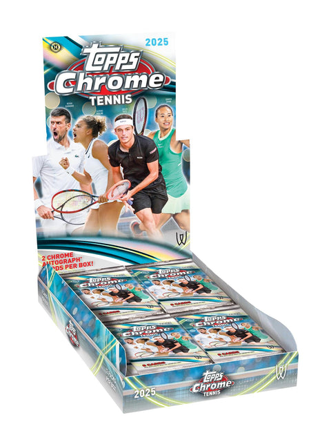 2025 Topps Chrome Tennis Hobby