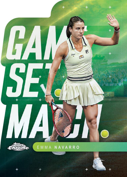 2025 Topps Chrome Tennis Hobby