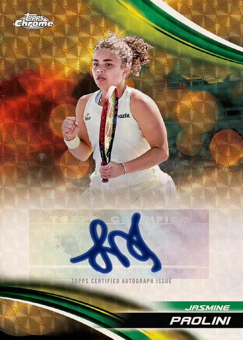 2025 Topps Chrome Tennis Breakers Delight