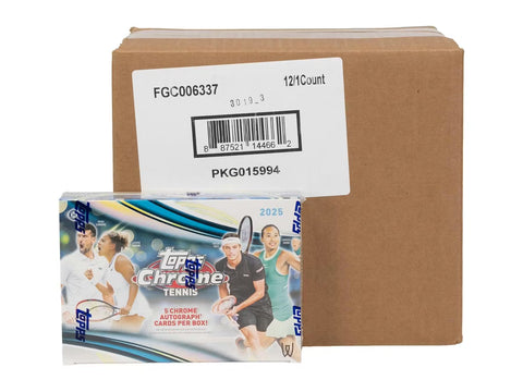 2025 Topps Chrome Tennis Breakers Delight