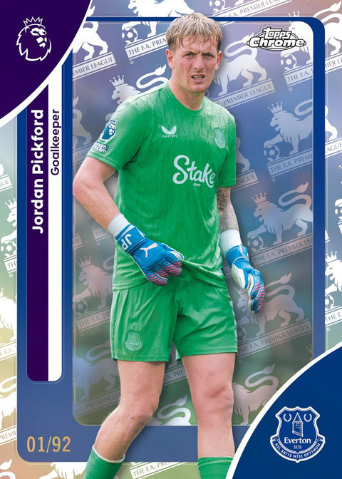 2026 Topps Chrome Premier League EPL Soccer Hobby