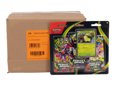 Pokemon Mega Evolution: Perfect Order 3-Pack Blister