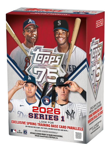 2026 Topps Series 1 Baseball 6-Pack Blaster (Presell)